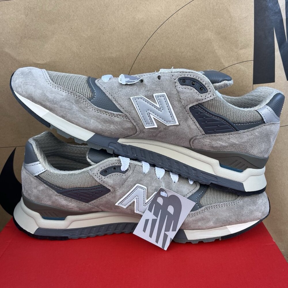 NEW!  New Balance 998 Grey Reflective Silver Made in USA U998GR Men Size 11.5 - Picture 3 of 7